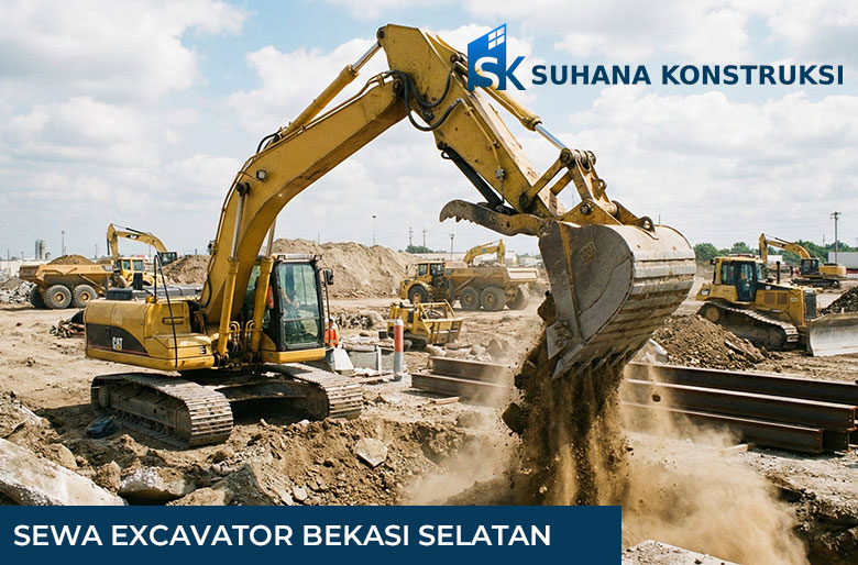 Sewa Excavator Bekasi Selatan