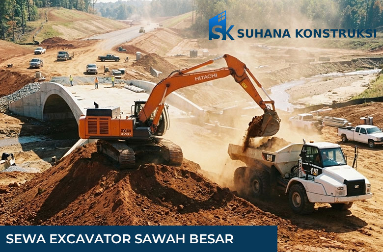 Sewa Excavator Sawah Besar