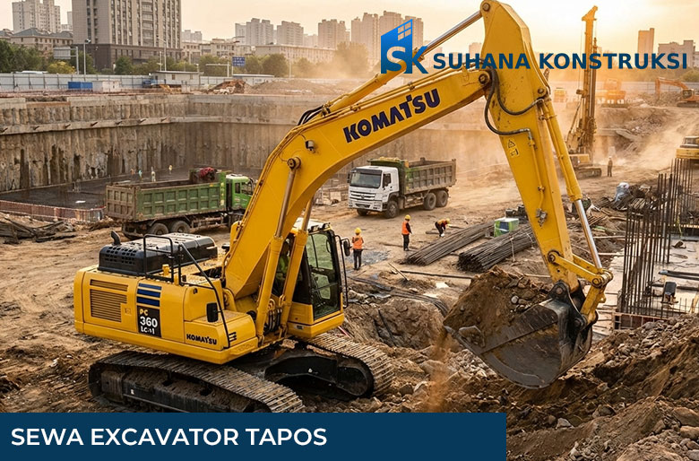 Sewa Excavator Tapos