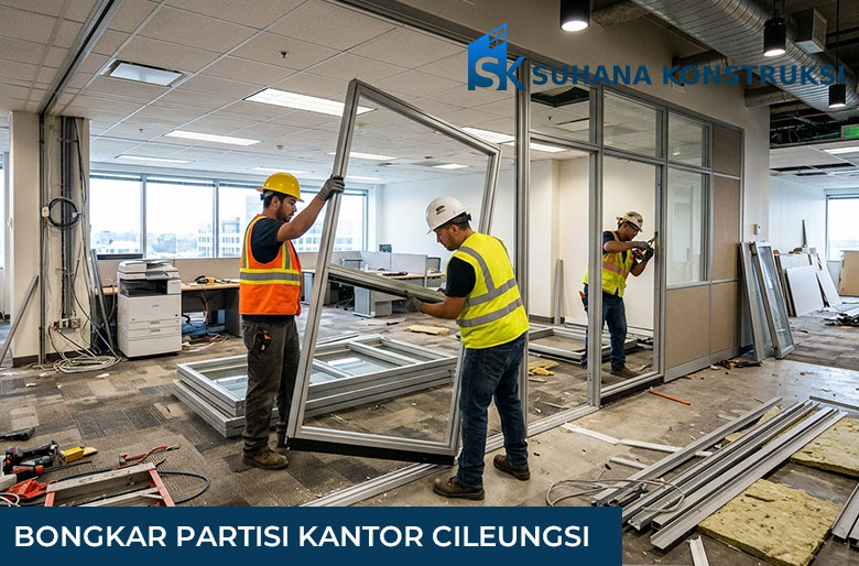 Jasa Bongkar Partisi Kantor Cileungsi