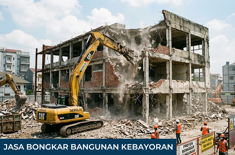 Jasa Bongkar Bangunan Kebayoran
