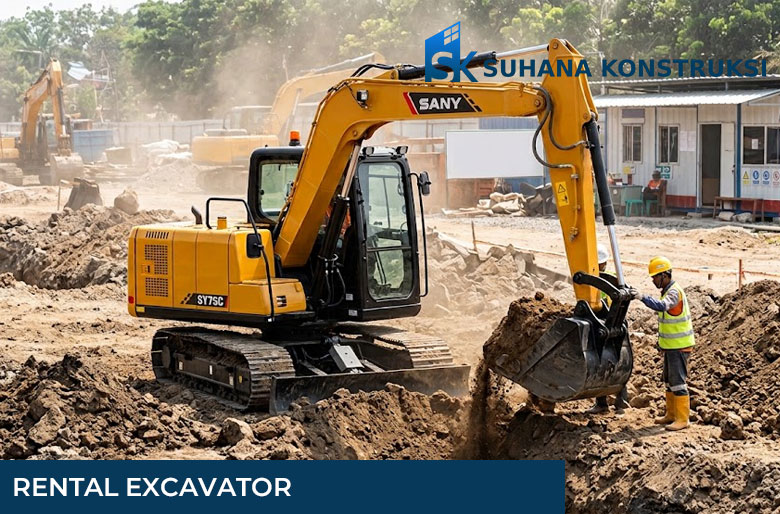 Rental Excavator