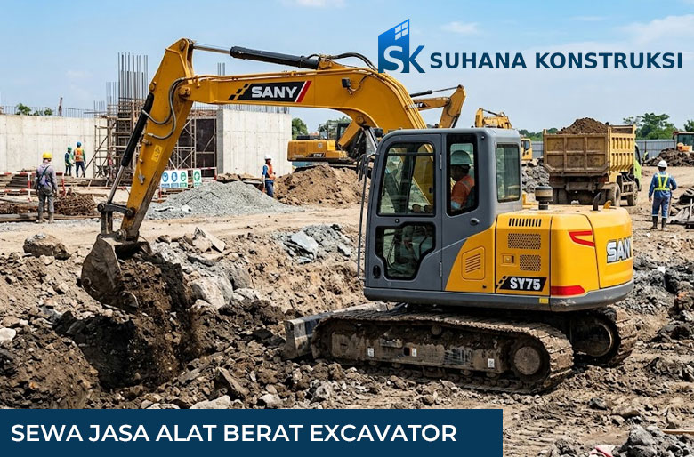 Sewa Jasa Alat Berat Excavator